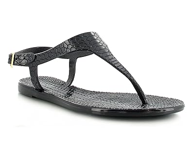 ladies jelly flip flops