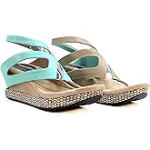 Modzori Zoey Women's Mid Wedge Reversible Sandal