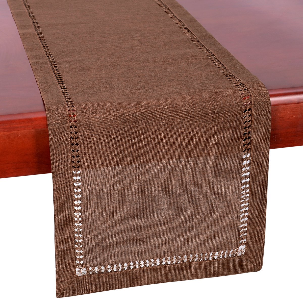 Best 90′ brown table runner