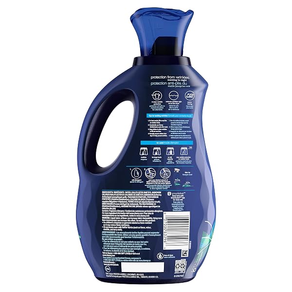 DOWNY WRINKLEGUARD LIQUID FABRIC SOFTENER & CONDITIONER, FRESH, 48 FL OZ. BOTTLE, 48 FL OZ