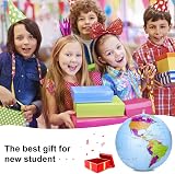 RosewineC Inflatable World Globe 38cm Educational Geography for School view 6