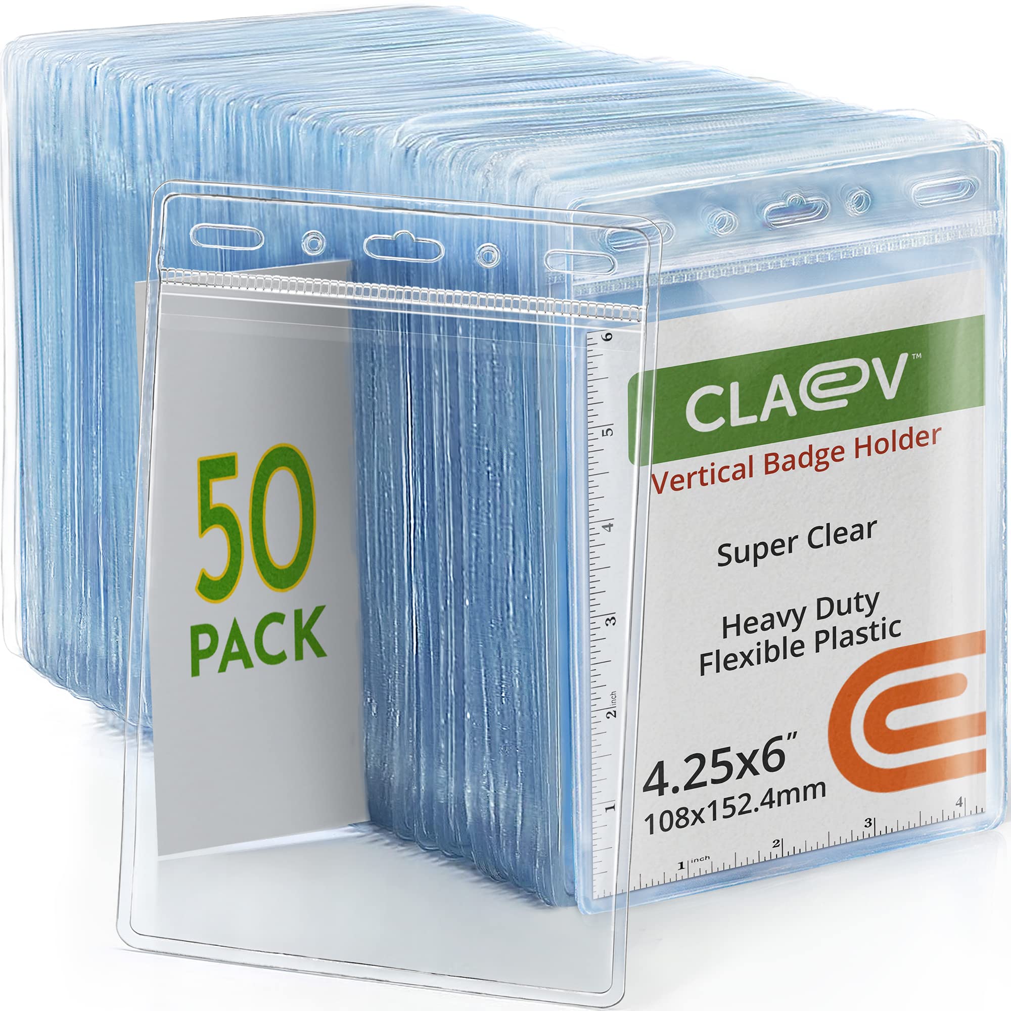Claev Flexible and Tear Resistant Vertical 4x6 Passport & Card Holders ...