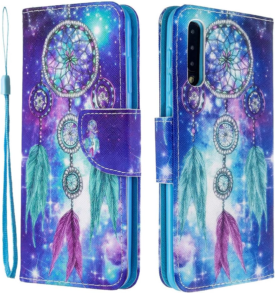 ISADENSER for LG Velvet 5G Case LG Velvet 5G Cover Wallet Painting Design Flip Folio Notebook PU Leather Case with Magnetic Close Card Holder Slots Pouch Case for LG Velvet 5G Dreamcatcher HX