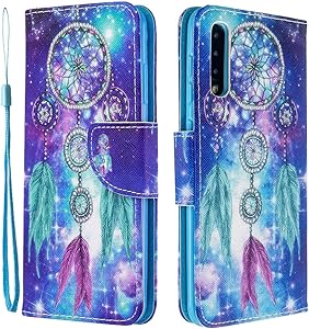 ISADENSER for LG Velvet 5G Case LG Velvet 5G Cover Wallet Painting Design Flip Folio Notebook PU Leather Case with Magnetic Close Card Holder Slots Pouch Case for LG Velvet 5G Dreamcatcher HX