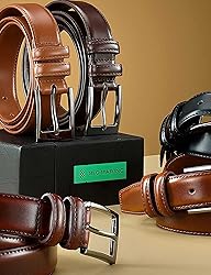 Marino’s Men Genuine Leather Dress Belt with