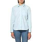 Nautica Womens Button Front Long Sleeve Roll Tab Shirt