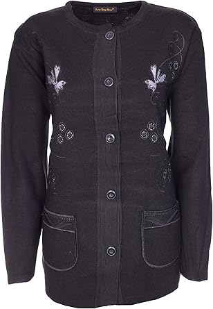 ladies embroidered cardigans