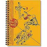 Wide Ruled Spiral Notebook Vintage Notebooks Pee Planner Chee Notepad Composition Journal Journaling Dot Graph Paper Cocktail