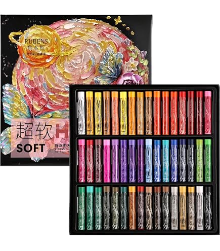 Amazon.com: Daler-Rowney Simply Oil Pastels, Assorted Colors