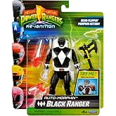Power Rangers Mighty Morphin Auto-Morphin Black Ranger Action Figure | Power Rangers Re-Ignition 6 Inch Action Figure Auto Morphin - Black Ranger