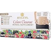 Hyleys Colon Cleanse Tea, Assorted, 42 Individually Wrapped Herbal Tea Bags | Herbal Detox Tea with Senna, Fennel &amp; Ginger, Supports Digestion, Regularity &amp; Gut Reset, Caffeine Free, Gluten Free