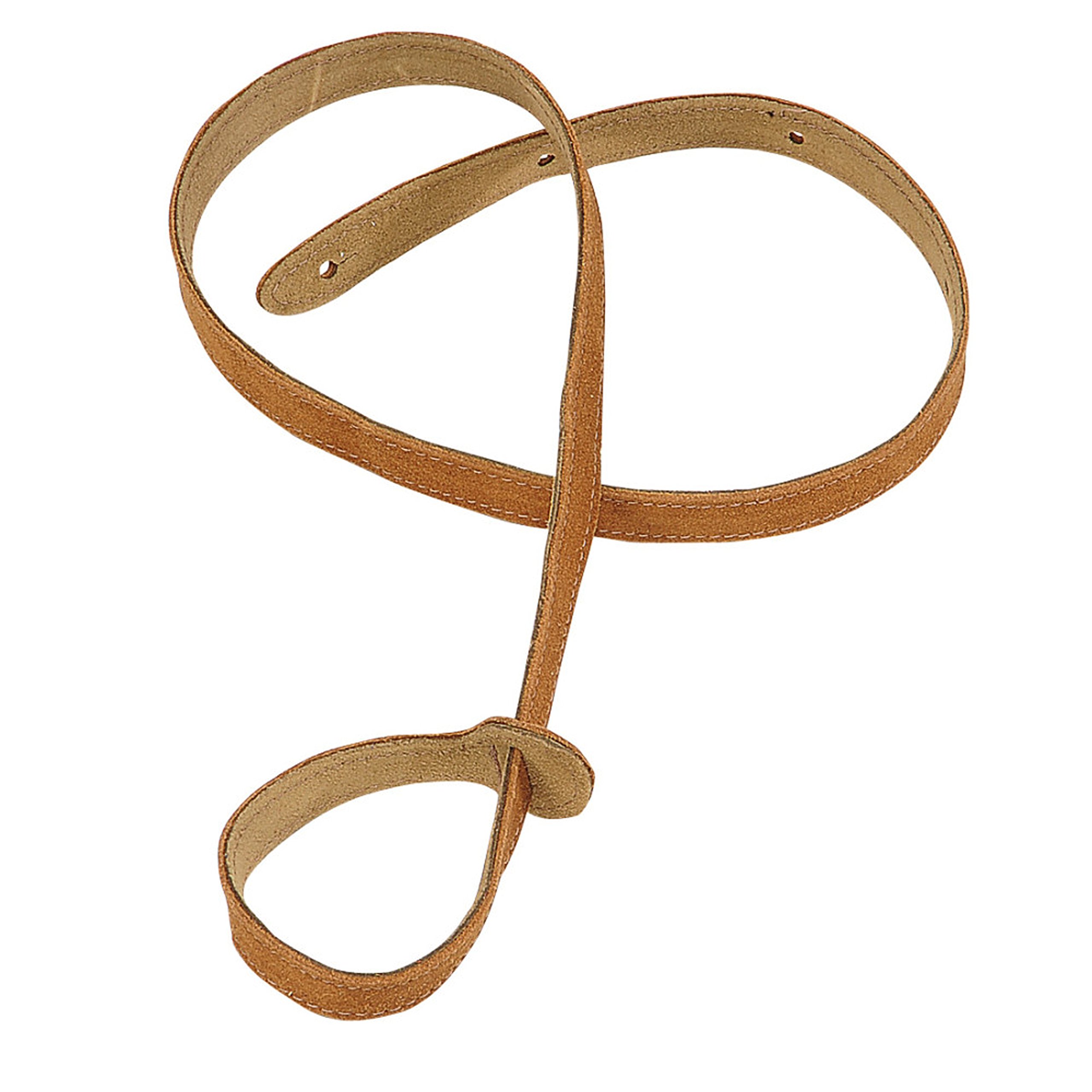 Levy's Leathers Ms19-hny Suede Leather Mandolin Strap - Honey