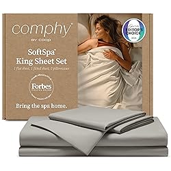 Coop Home Goods Comphy SoftSpa Bed Sheet Set of 4