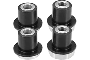 X AUTOHAUX 4pcs Steering Rack and Pinion Mount Bushing NO.52106728AC/52113031AD for Dodge for Ram 1500 2002-2012