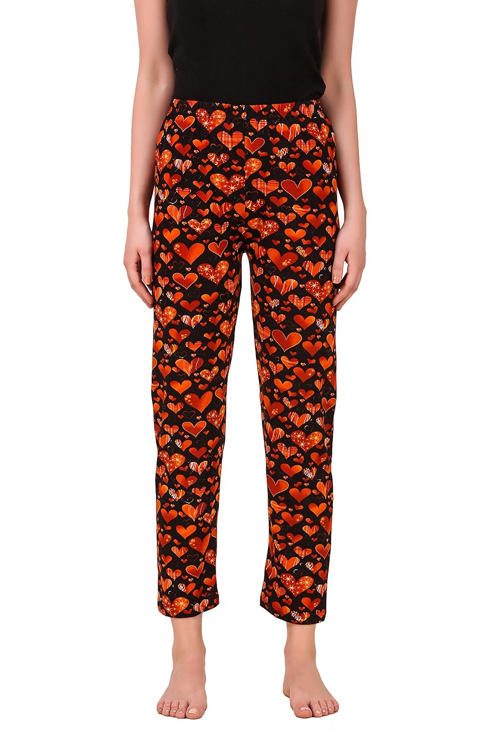 masha women's cotton printed multicolor pyjama