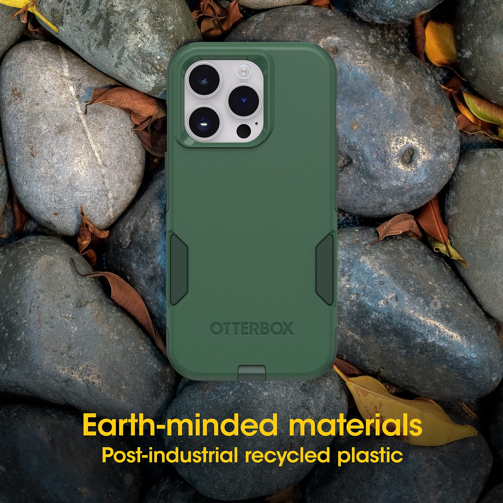 OtterBox iPhone 14 Pro (ONLY) Commuter Series Case - Trees Company (Green), Slim & Tough, Pocket-Friendly, with Port Protection