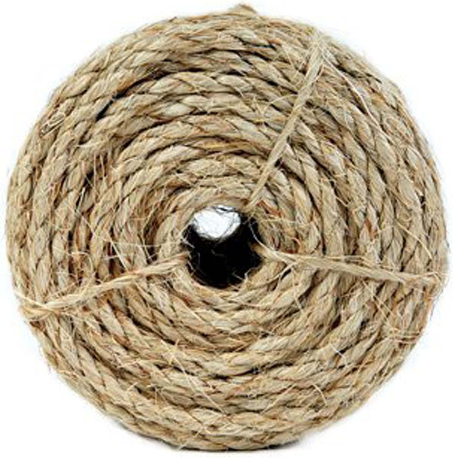 Koch Industries Twisted Sisal Rope, 1/2 Inch by 50 Feet