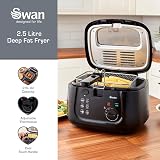 Swan 2.5 Litre Deep Fat Fryer with Viewing Window 1800W Black view 2