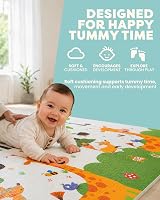 kidoola Reversible Large Baby Play Mat 200x80 cm Thick Floor Mat view 4