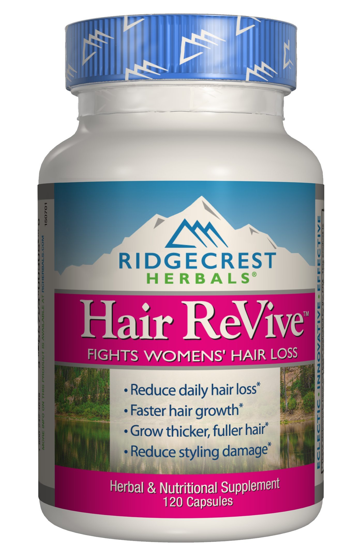 Ridgecrest Herbals Hair ReVive, Hair Growth Support, 120 Capsules Buy