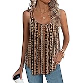 XIEERDUO Womens Tank Tops Spaghetti Strap Camisoles Eyelet Embroidery Scoop Neck Tops