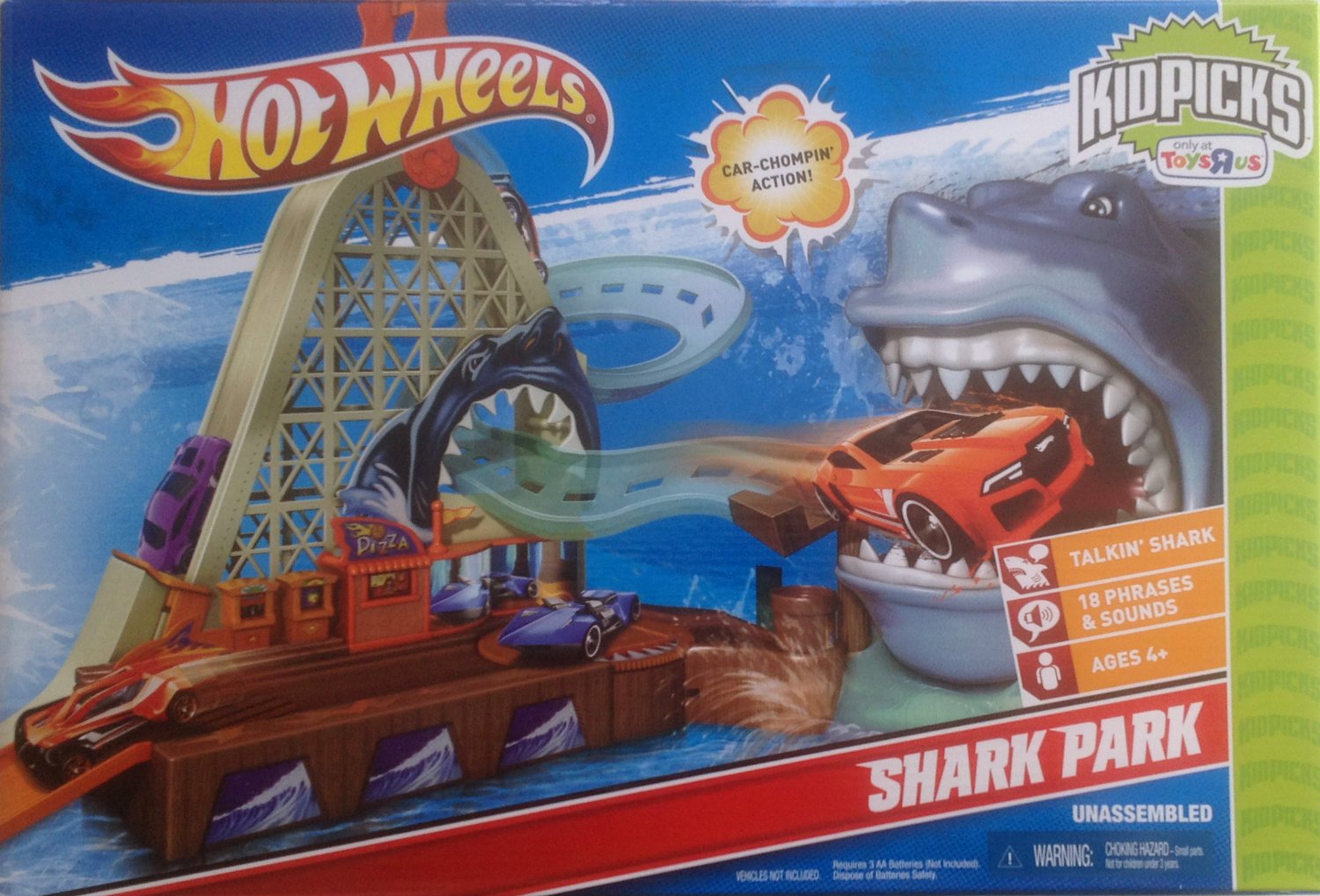 Hot Wheels Kids Pick Shark Park