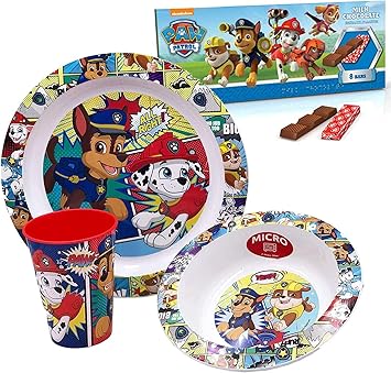 Babbo Natale Zampa.Juniortoys Dolce Set Regalo Zampa Patrol Kinderservice Fumetti Con Cioccolato Piatti Ciotola Tazza Fantastico Regalo Da Babbo Natale O Natale Amazon It Giochi E Giocattoli