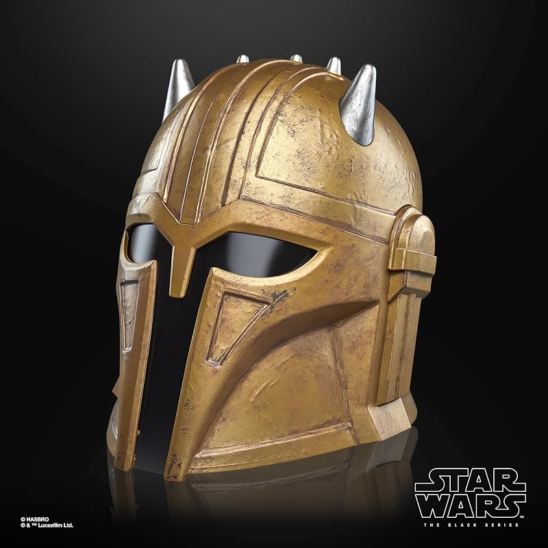 The Black Series The Armorer, casque électronique premium, article de cosplay pour adulte, dès 14 ans