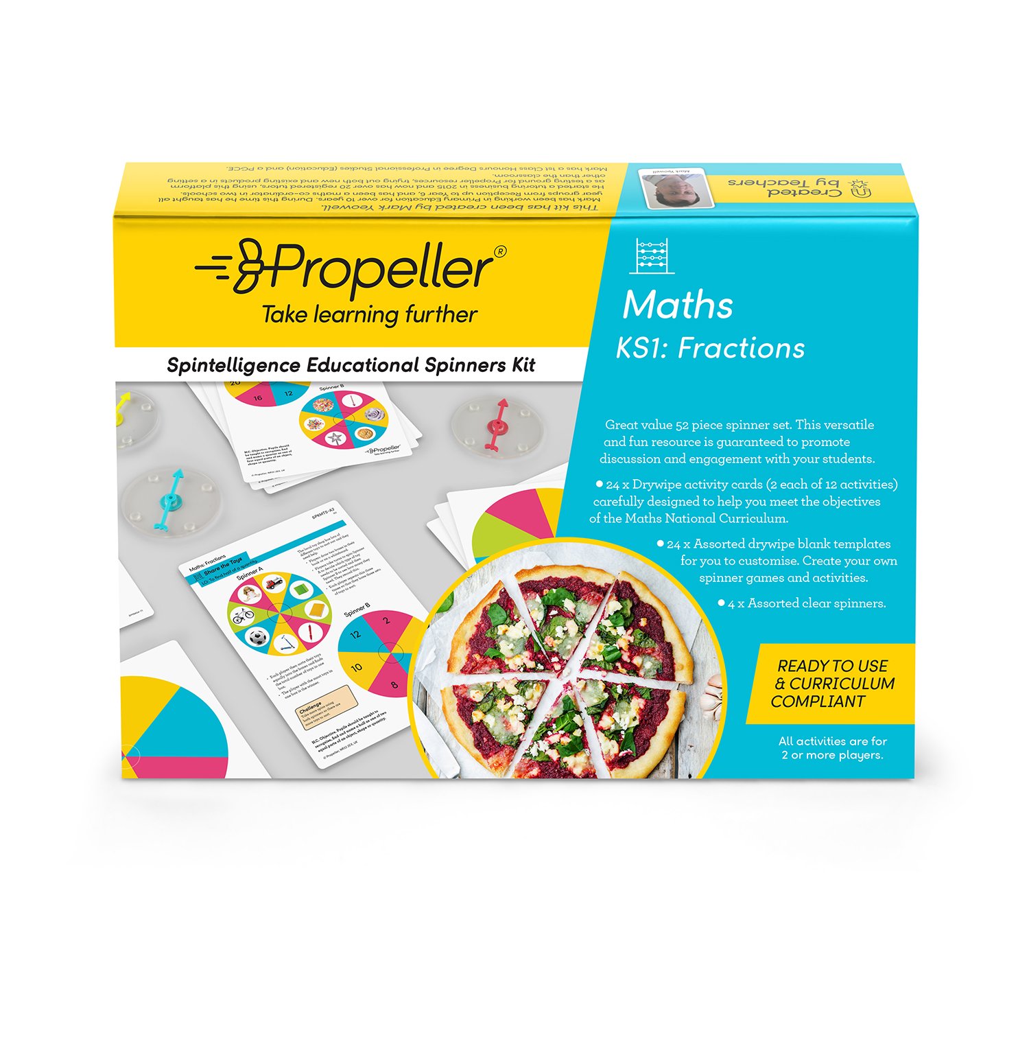 Spintelligence, KS1, Fractions