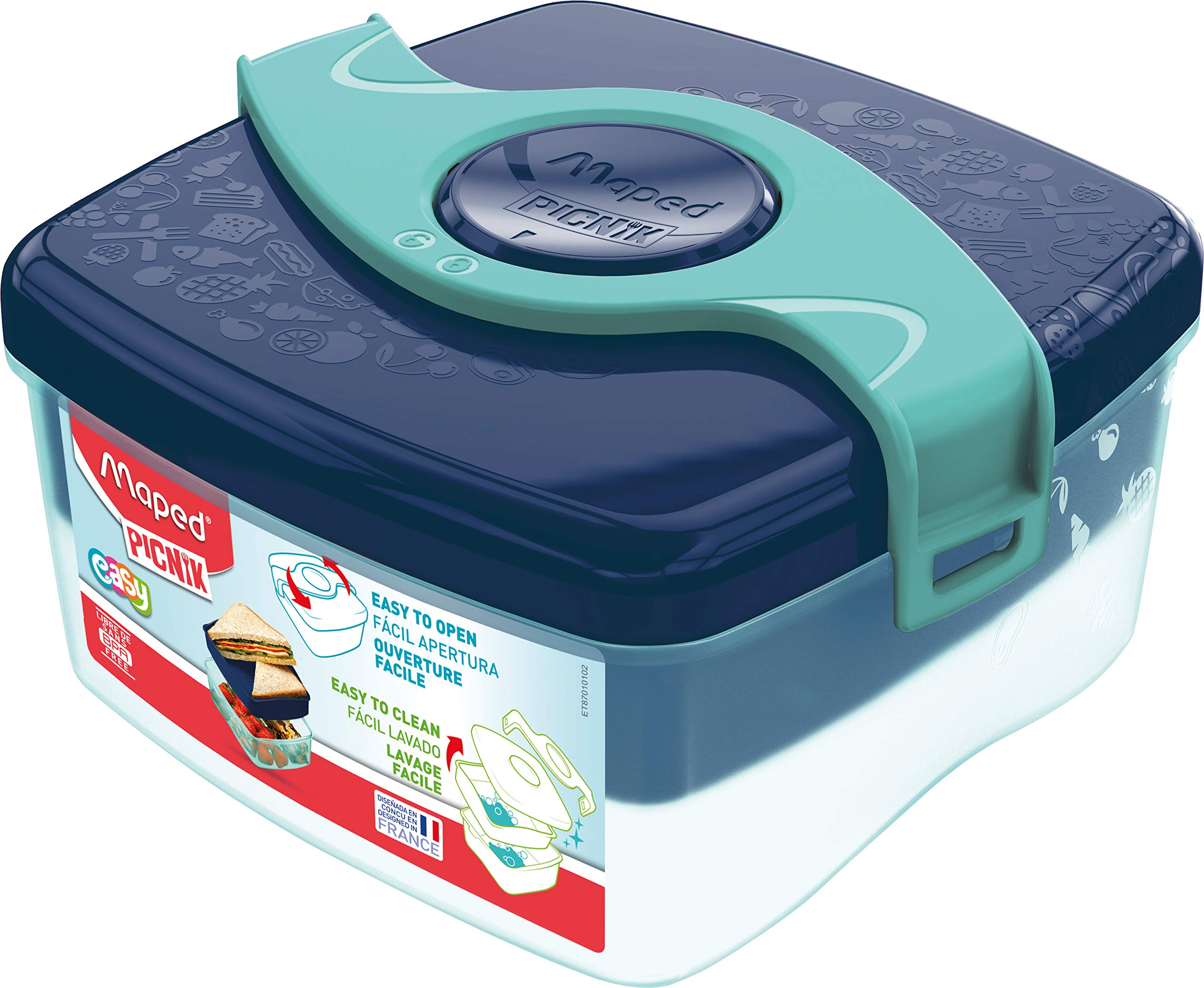 Maped Picnik Origins Lunch Box - Blue