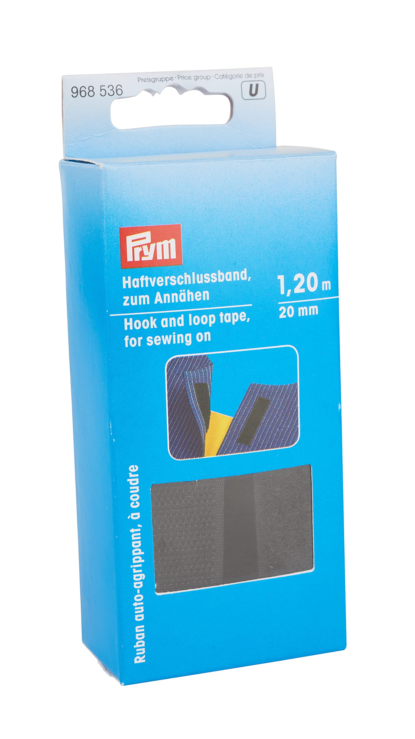 Prym Hook and Loop Tape, Black — image 1