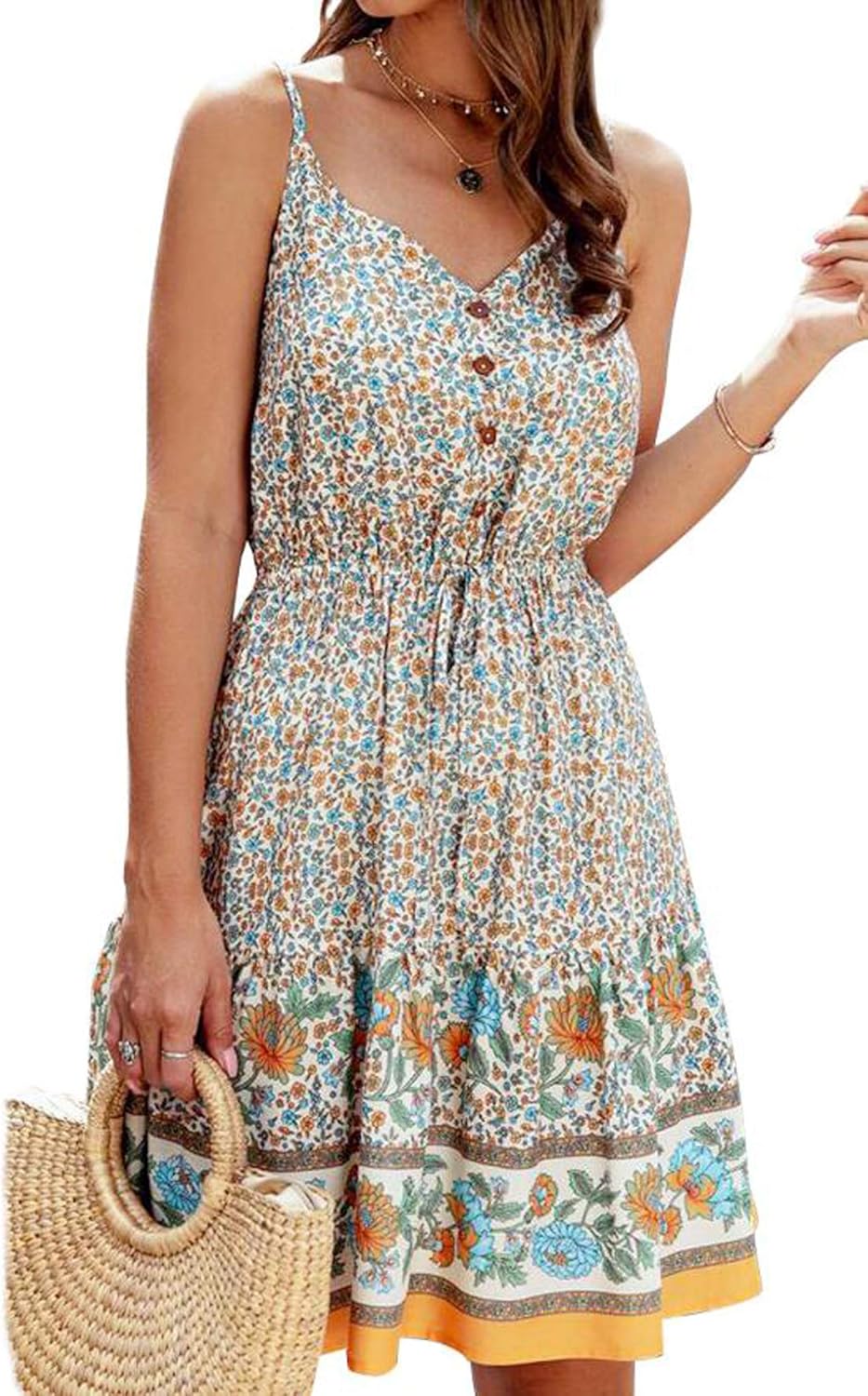 button down sundress