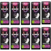 Kotex Natural Balance Absorbent Liners, Long, 16 Count(10 Pack)