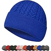 HiRui Knit Beanie Hats for Men Women Winter Hats Skull Caps Warm Classic Slouchy