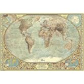Anatolian Puzzle - World Map, 2000 Piece Jigsaw Puzzle, #3935