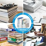 EasyPAG Desk Organizer White 4 Compartments A4 Magazine File Holder Mesh view 4
