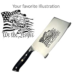 Tacit Logic Custom Chef Knife, Personalized chef