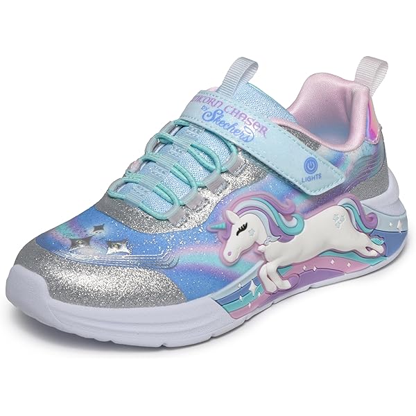 Amazon.com | Skechers Kids Girls Unicorn Dreams Sneaker, Navy