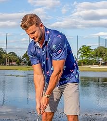 uideazone Mens Polo Shirts Fit Slim Casual Funny