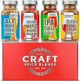 Craft Spice Blends Grilling Seasoning & Rub 4-Pack Gift Set - Top Shelf Spices Raising the Bar on Flavor - Spice Blends for Smoker, BBQ, Grill and More - Father's Day, Birthday, Anniversary - All Natural, Crafted in the USA
