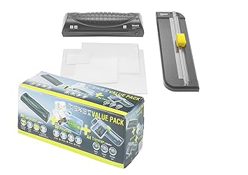 Texet A4 Laminator and Paper Trimmer Value Pack