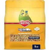 Kaytee Forti-Diet Pro Health Egg-Cite Nourish+Protect Parakeet Bird Seed | Balanced digestion. Parakeet bird food with real egg. Parakeet food for breeding, molting, with prebiotics
