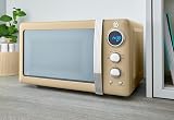 Swan Retro LED Microwave 20L 800W Cream Stealth Collection view 3