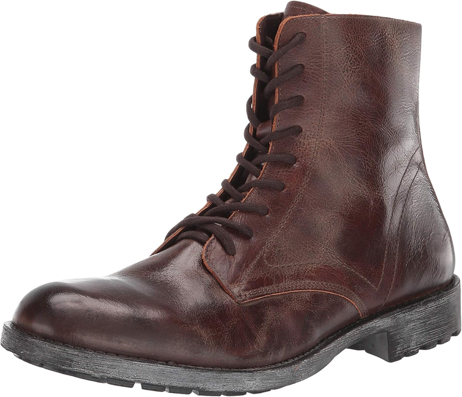 steve madden cognac leather boots