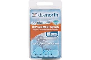 DUE NORTH Replacement Spikes, Tungsten/Carbide, PK6