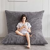 BYBYME 3 in 1 Bean Bag Chairs, Bean Bag Bed for