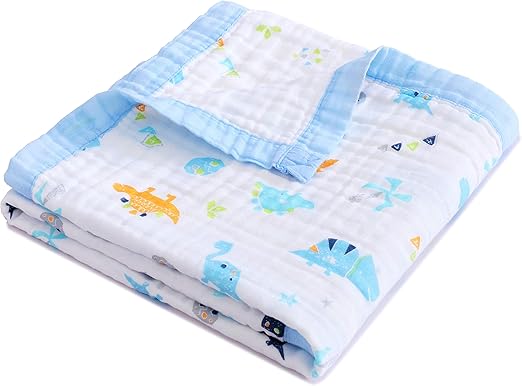 4 layer muslin baby blanket