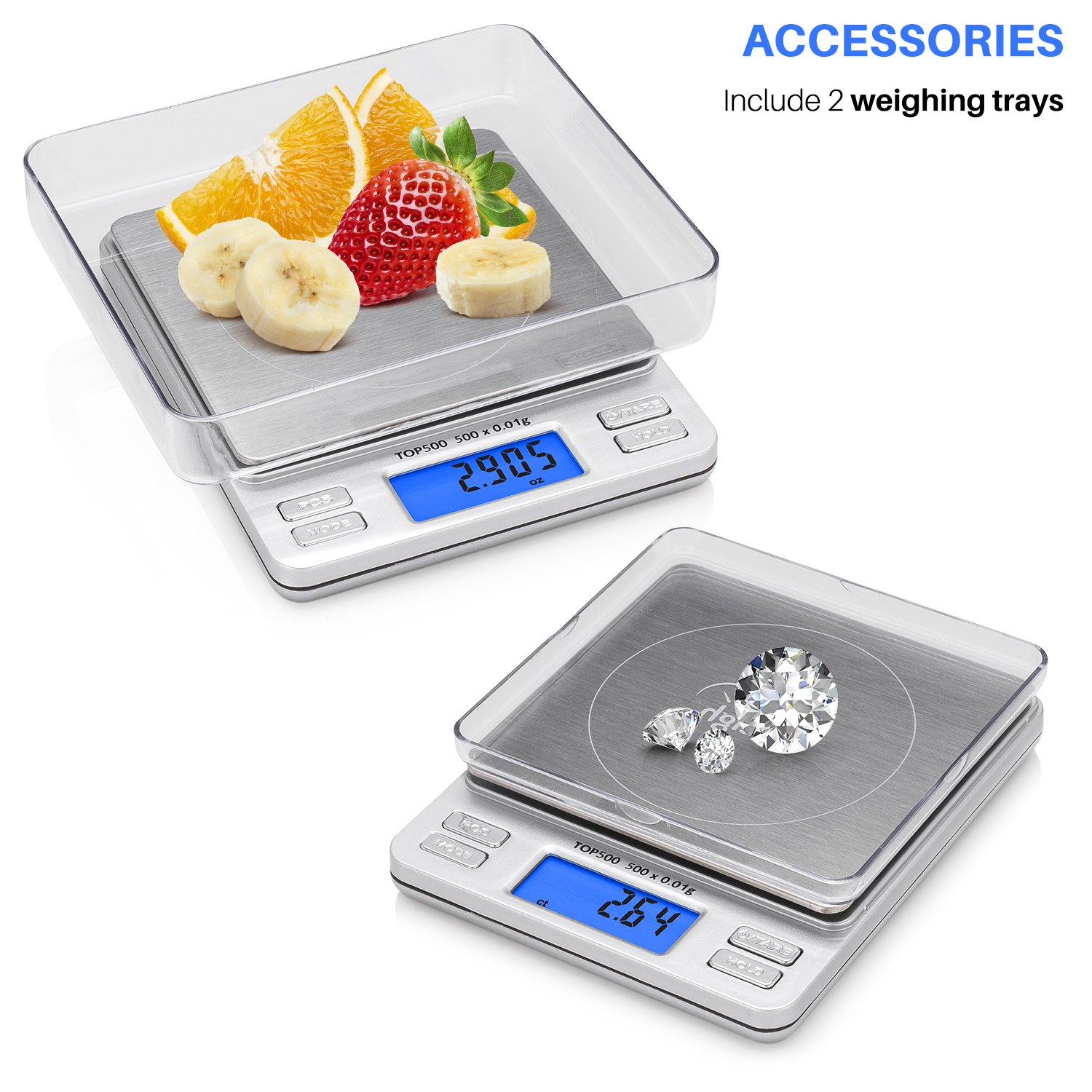 My Weigh IBalance I1200 Precision Digital Scale – 1200g X 0.1g With AC Adapter