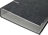 Rexel Foolscap Lever Arch File Black 75 mm Spine 500 Sheets Capacity view 7