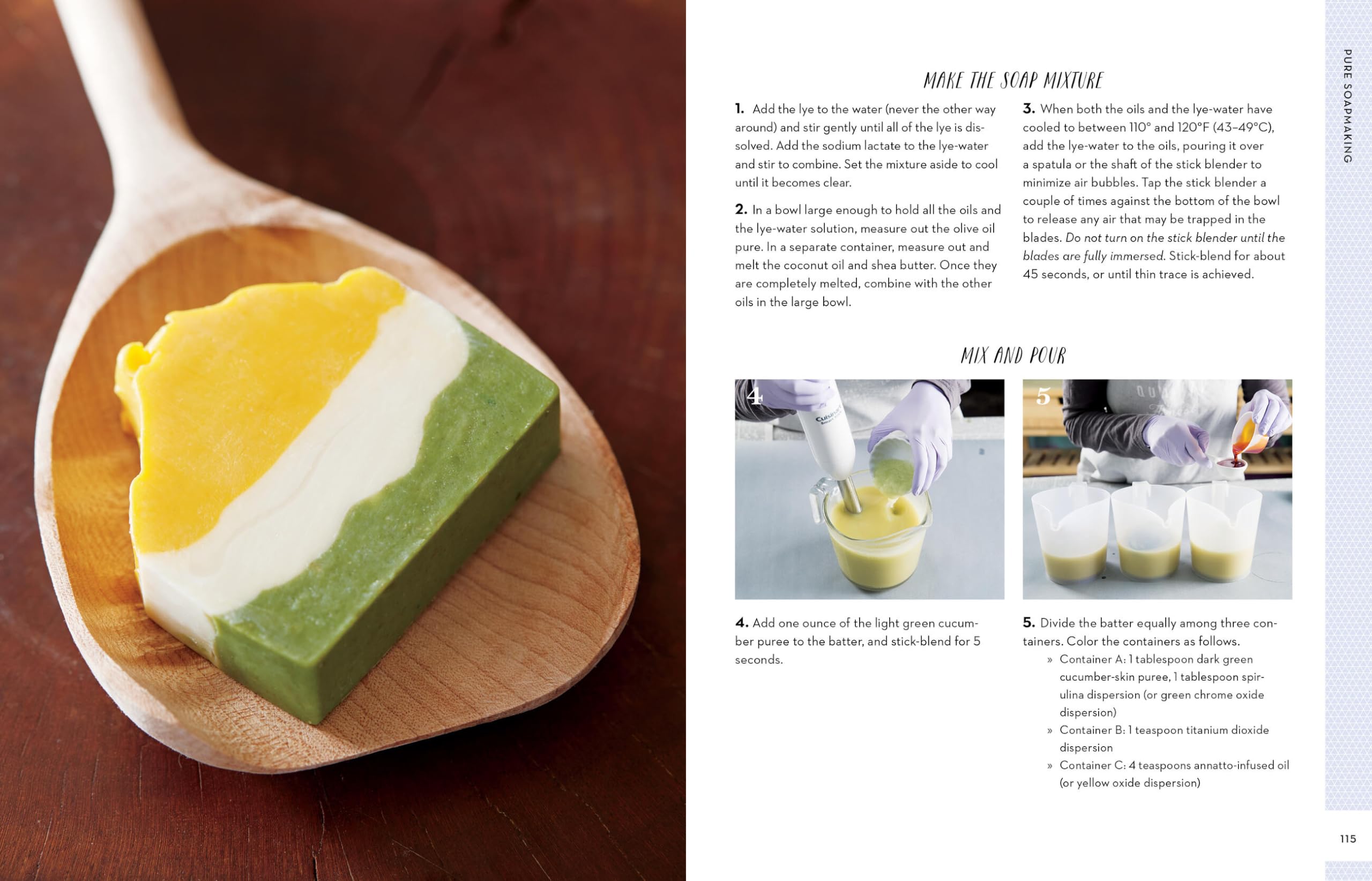 Pure Soapmaking: How to Create Nourishing, Natural Skin Care Soaps Pure Soapmaking: How to Create Nourishing, Natural Skin Care Soaps Spiral-bound Kindle